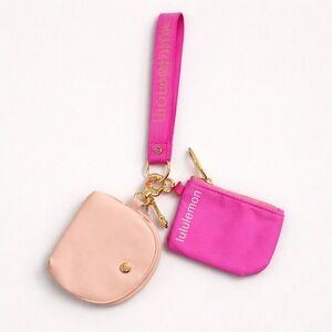 lululemon athletica pink Key & Card Holders